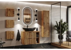 COMAD UN-LENA-MB2 - LENA 61,5x36 cm kerámia mosdó, matt fekete