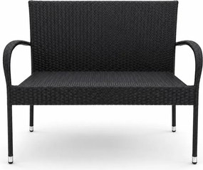 Avenberg PARIS 4-részes kerti bútor szett - fekete