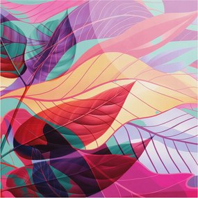 Fotótapéta Flizelina Dekoratív az irodába Absztrakt levelek 250x250 Ragasztó