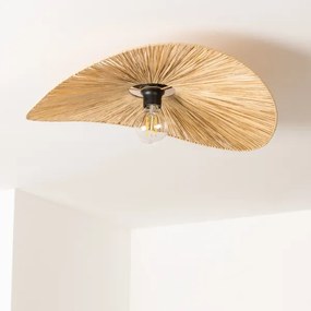 Brilagi - LED felületre szerelhető csillár CERIA BOHO 1xE27/40W/230V átmérő 60 cm raffia