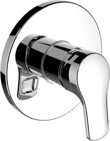 Laufen CITYPRO zuhanycsaptelep falba süllyesztett test nélkül, króm HF500978100000