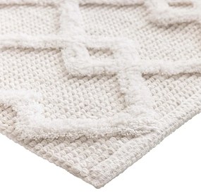 Krémszínű fürdőszobai kilépő 50x80 cm Otis – douceur d'intérieur