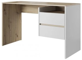 PC asztal Paca 3 (artisan tölgy + matt fehér). 1048468