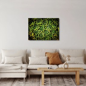 Sziklák képe (üvegen) (70x50 cm)