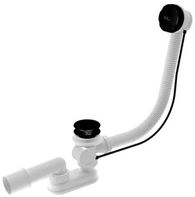 Kád automata SAT 80 cm fekete matt fém SATAVA808