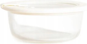 Negozio üvegtartály kerek kicsi 0,4 l Homla