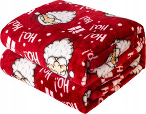 Takaró 160x200 cm Karácsonyi Mikroszálas Plüss Puha Bolyhos Mintás