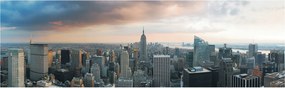 Fotótapéta flizelina Város felhőkarcolók modern design 832x254 +ragasztó