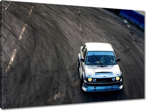 Vászonkép 90x60 Fehér sportautó