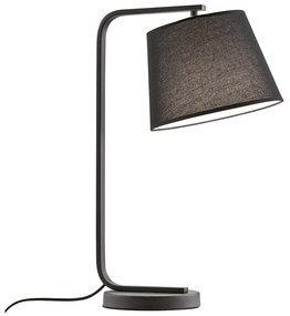 Viokef COBBE asztali lámpa, fekete, E27 foglalattal, VIO-4174900