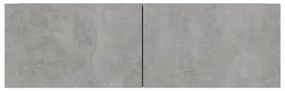 4 db betonszürke szerelt fa TV-szekrény 100 x 30 x 30 cm