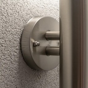 BRILAGI - Kültéri fali lámpa érzékelővel ELIA 1xE27/20W/230V IP44 króm