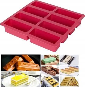 Szilikon MĂŒzliszelet CsokolĂĄdĂ© 17 x 18 cm