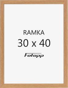 Képkeret 30x40cm Bronz fotókeret