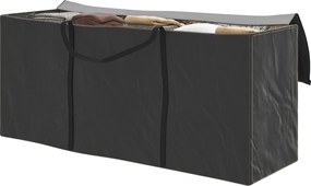 Outsunny Kerti Párna Tároló Zsák, Kültéri Párna Huzat 600D Oxford Anyagból UV Védelemmel és Fogantyúkkal, Vízálló Karácsonyfa Tároló Zsák, 175 x 55 x