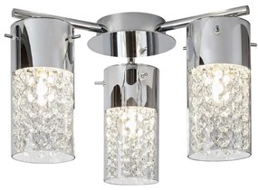 Rabalux 2195- Fürdőszobai mennyezeti lámpatest NIAGARA 3xE14/40W/230V IP44