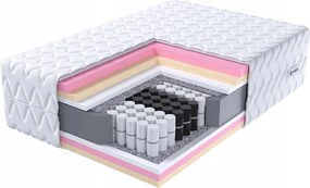 Zsebes matrac Capri 180x200 latex visco Heisberg