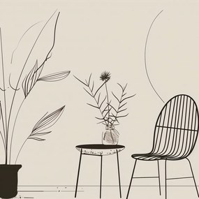 Poszter 50x50cm Kültéri belső tér