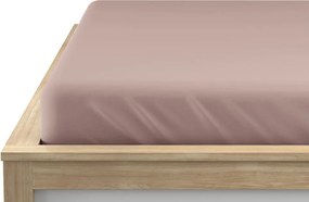 Jersey gumis lepedő lycrával lila 90 x 200 cm