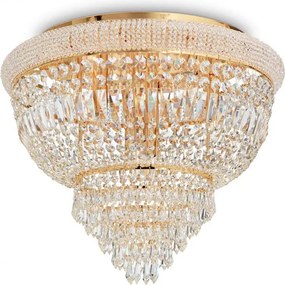 Mennyezeti Lámpa Arany IDEAL LUX 201016