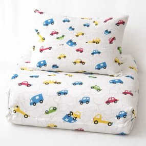 Muszlin ágynemű Car TiaHome - 1x Párna 90x70cm, 1x Paplan 140x200cm