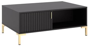 FLOP fekete dohányzóasztal