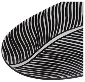 Poligyanta dekoratív tálca 16x37 cm B&amp;W – Ixia
