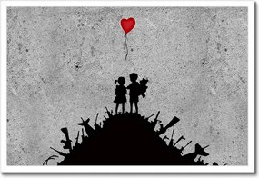 Poszterek keretben 60x40 Banksy legújabb motívumok