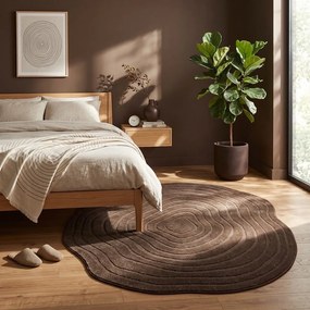 Barna szőnyeg 160x230 cm Pebble – ESTE