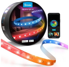 Govee Govee - M1 PRO PREMIUM Smart RGBICW+ LED szalag 5m Wi-Fi GV0018