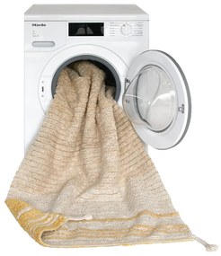 Okkersárga pamut szőnyeg 80x140 cm Twin Amber – Lorena Canals