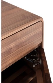 Barna diófa komód 90x110x45 cm Fawn – Gazzda