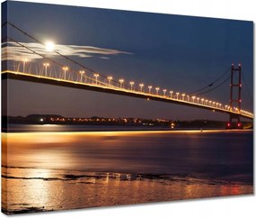Vászonkép 40x30 Megvilágított híd