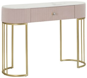 Konzol montpellier rózsaszín 100x40x75cm