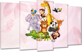 Vászonkép 100x60 Trópusi állatok