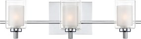 Quoizel Kolt QZ-KOLT3-PC-BATH Fali lámpa 3x3.5W/G9 IP44
