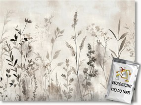 Fotótapéta Flizelina Mezei Fű Skandináv Boho Natura 400x280 ragasztó