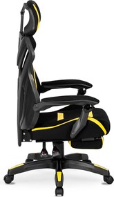 Gaming forgószék fekete/sárga színben. MAXIMO