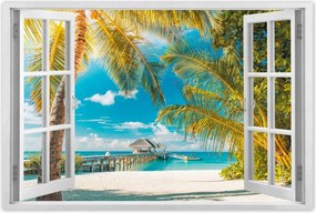 Poszterek 60x40 Trópusok Tåjkép Pålma