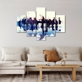 A zenészek képe (150x105 cm)