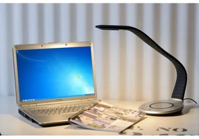 Lucide 18671/07/30 - LED asztali lámpa ZOFT 1xLED/7W/230V fekete