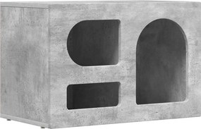 vidaXL TV szekrény Beton Szürke 60 x 35 x 40 cm Faanyag