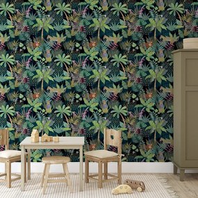 Arthouse Signature 2 Hidden Jungle színes állatos vlies tapéta – 925308