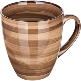 Banquet PALAS 6 db-os kerámia bögre készlet , 400 ml, barna