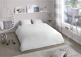 Universal fehér kétszemélyes pamut ágyneműhuzat, 220 x 240 cm - Good Morning