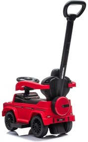 Tolós bicikli Mercedes G350d 3in1 2xAA piros/fekete