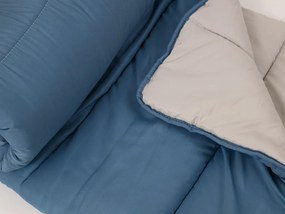 Egész éves steppelt paplan 140x200 cm üreges szálból, kék