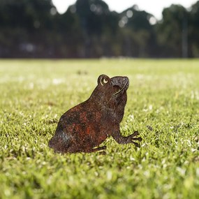 Frog fém kerti dísztárgy, 34×22 cm – TR565TNL1296