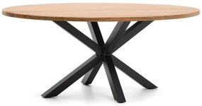 Étkezőasztal akácfa asztallappal 100x200 cm Argo – Kave Home