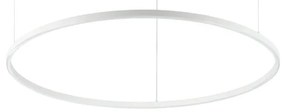 Ideal Lux Ideal Lux - LED Csillár zsinóron ORACLE SLIM LED/43W/230V 3000K átm. 90 cm fehér ID304434